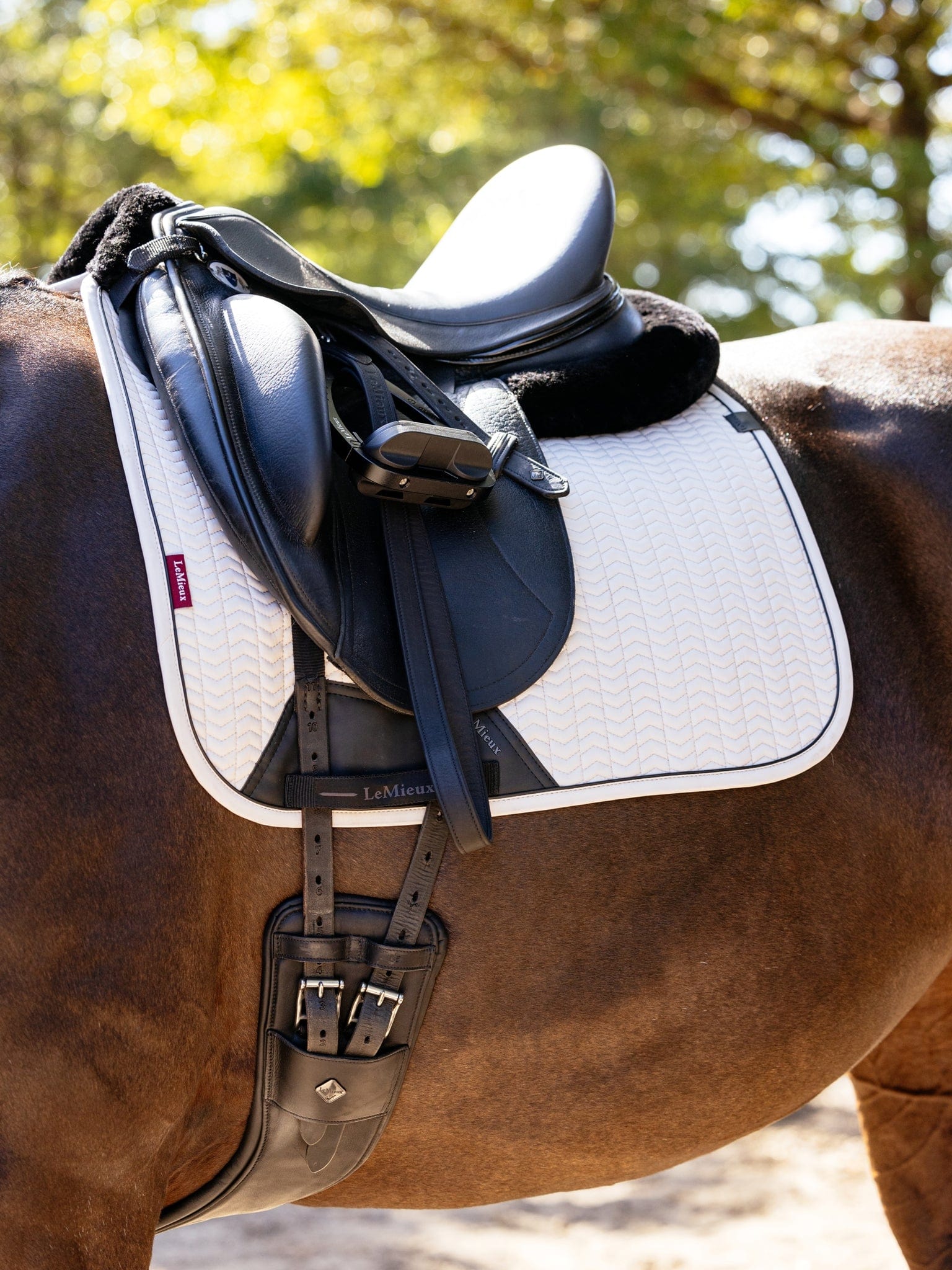 LeMieux Finesse Dressage Pad - Stone