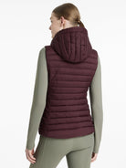 LeMieux Rose Hooded Puffer Vest