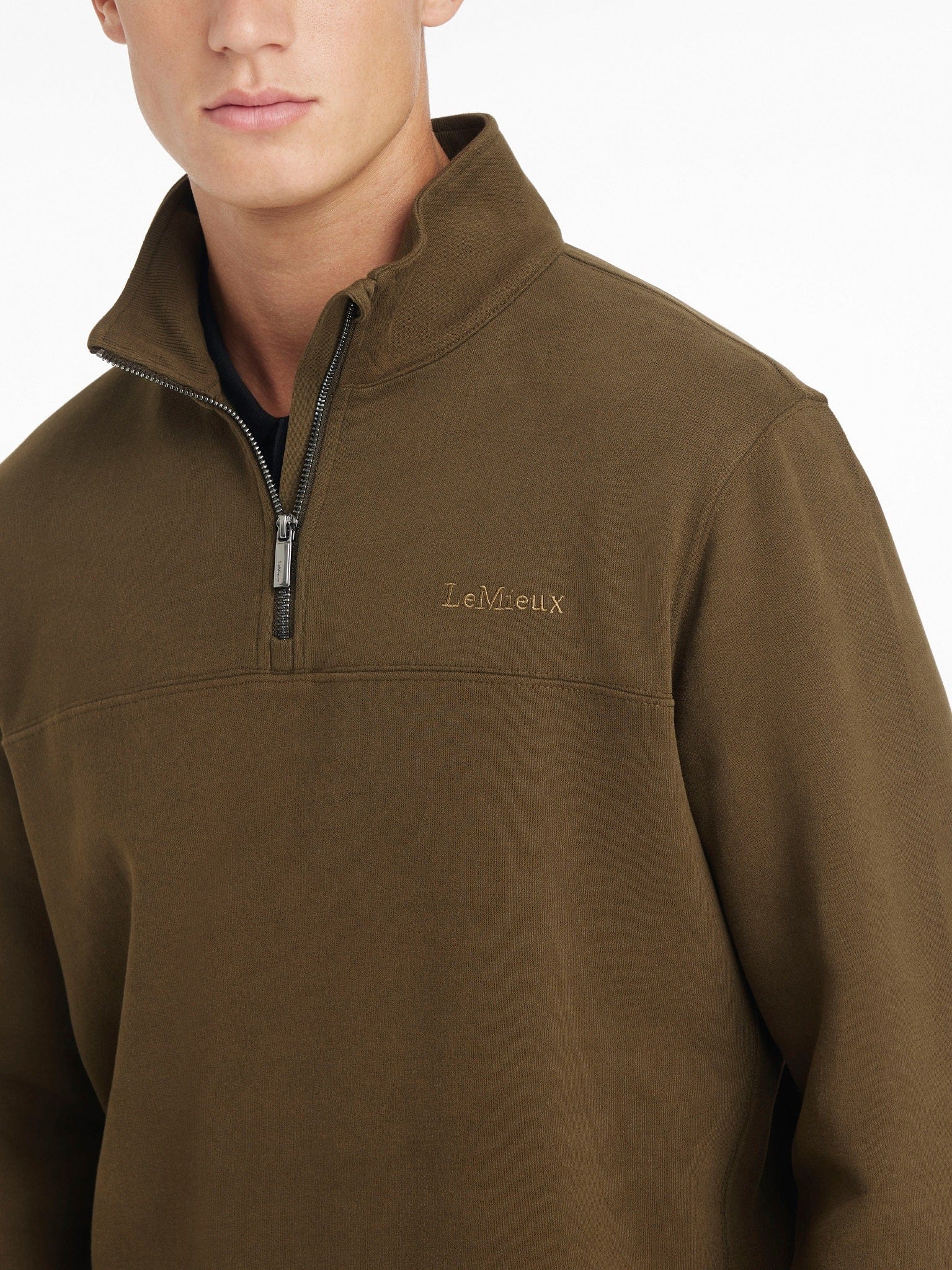 LeMieux Men's Quarter Neck Sweat