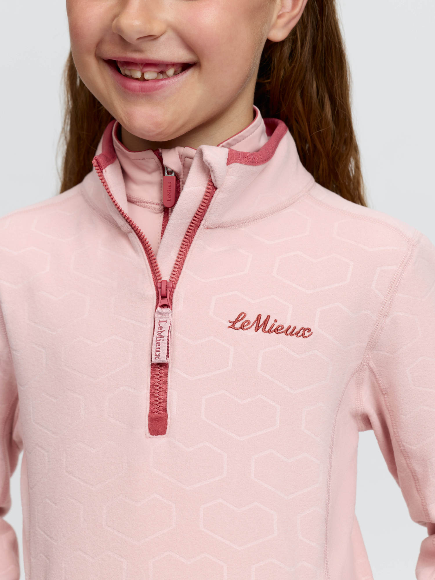 LeMieux Mini Juniors Maggie Quarter Zip Fleece Sweatshirt