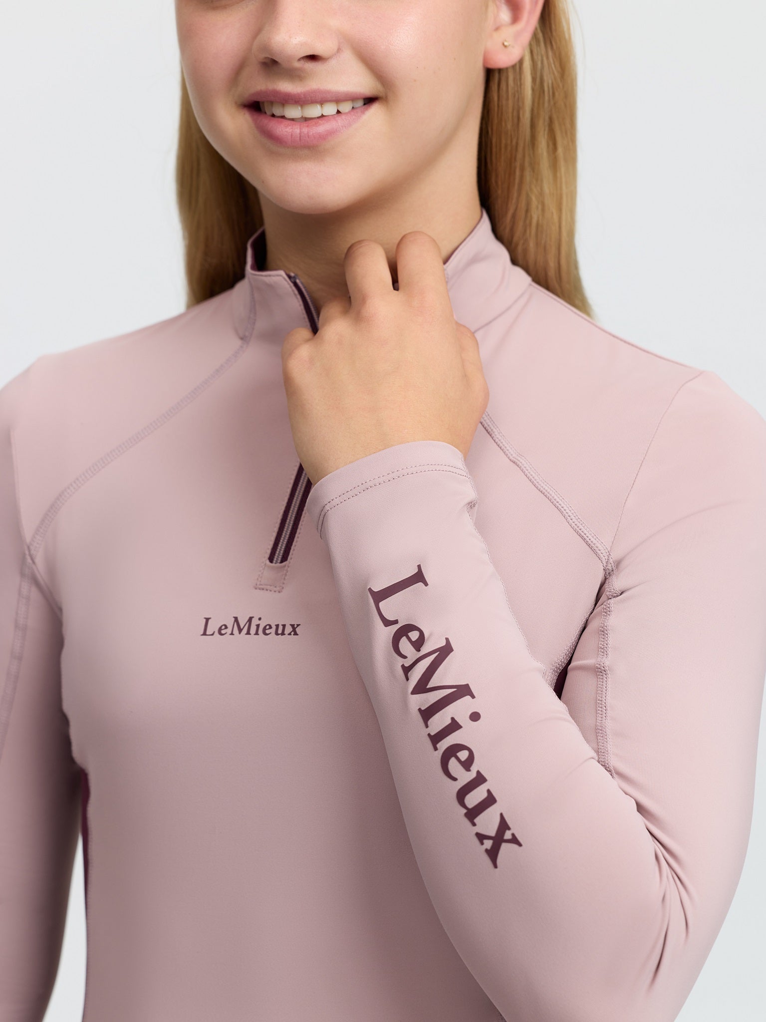 LeMieux Junior Classique Long Sleeve Base Layer Shirt