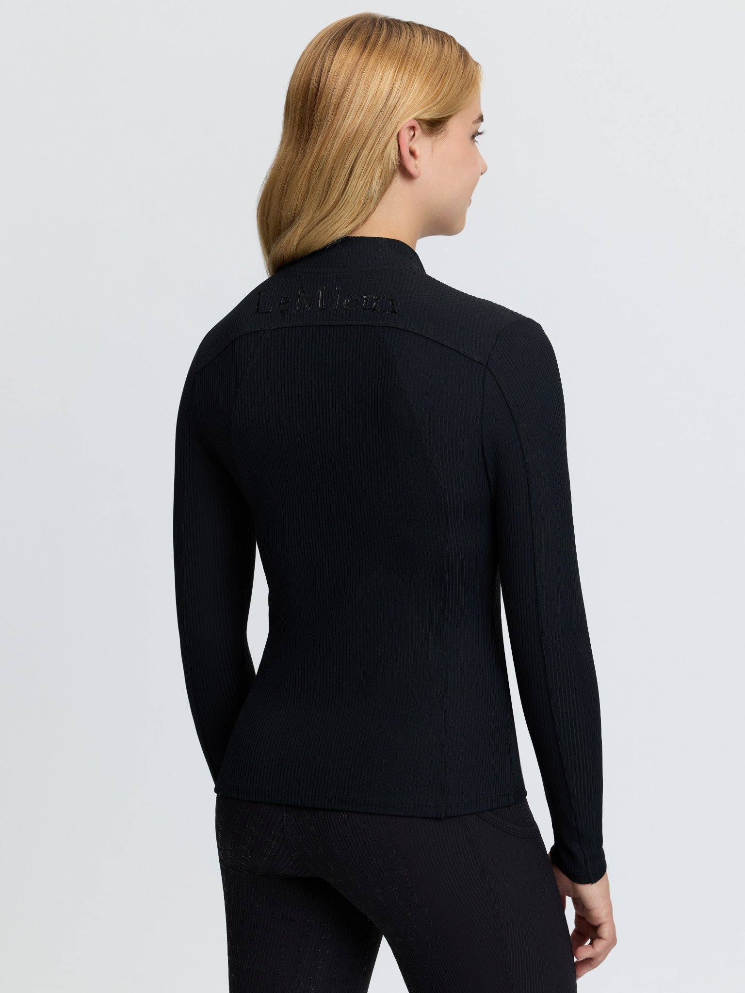 LeMieux Junior Raye Ribbed Base Layer Shirt