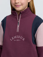 LeMieux Junior Viola Quarter Zip Sweatshirt