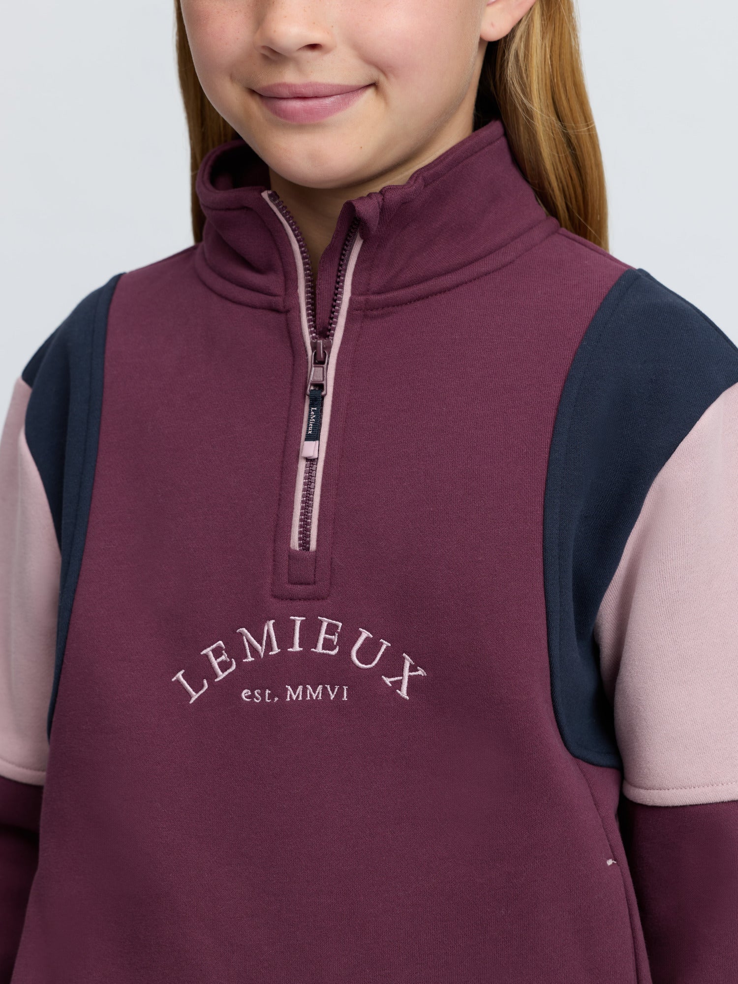 LeMieux Junior Viola Quarter Zip Sweatshirt