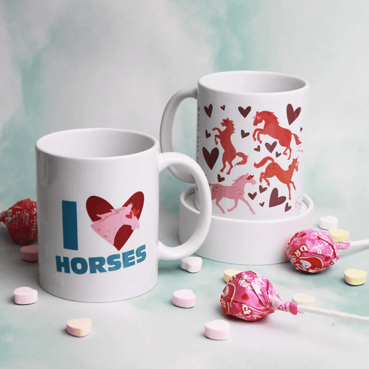 I Love Horses Mug