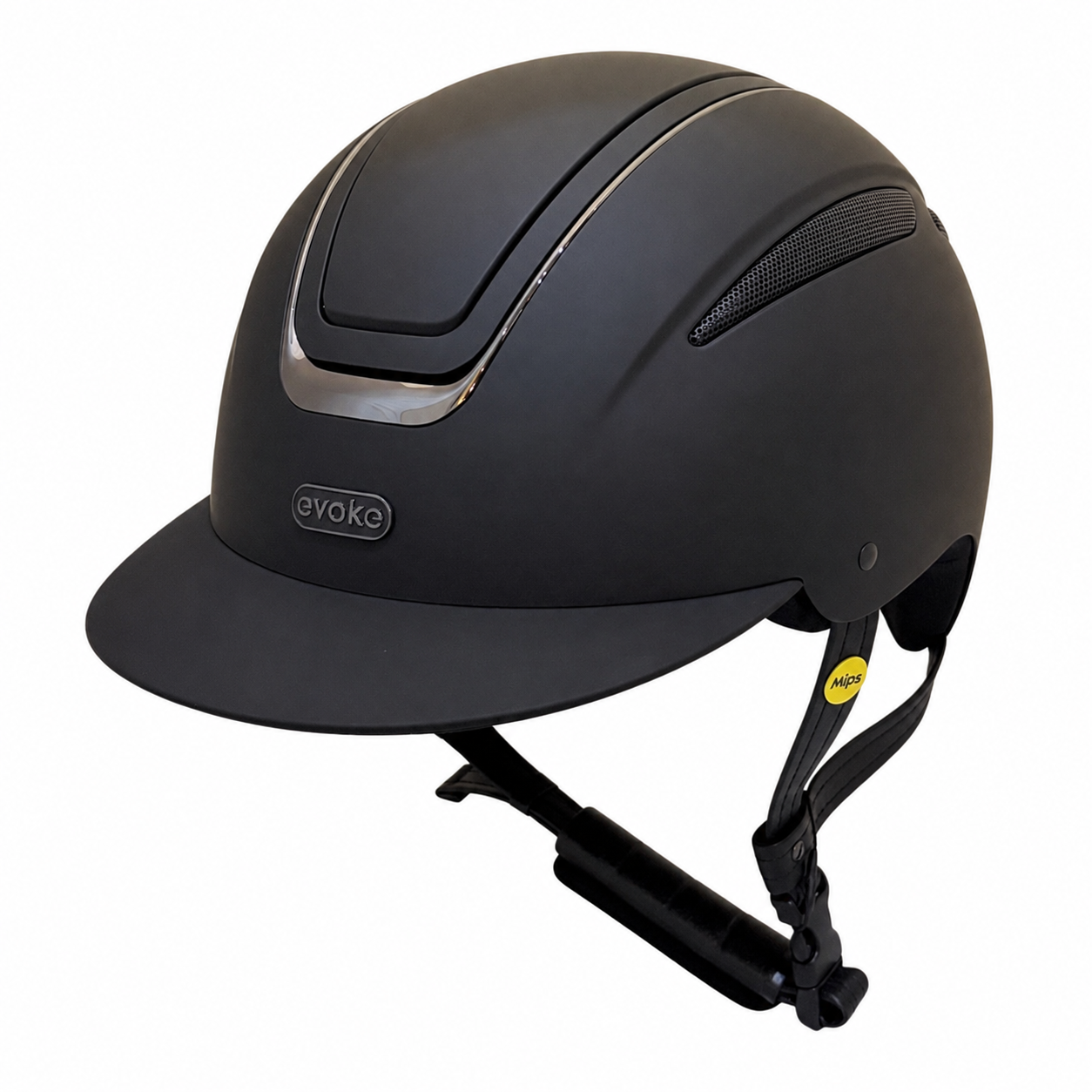 Evoke Callisto MIPS Classic Brim Helmet black matte/gunmetal