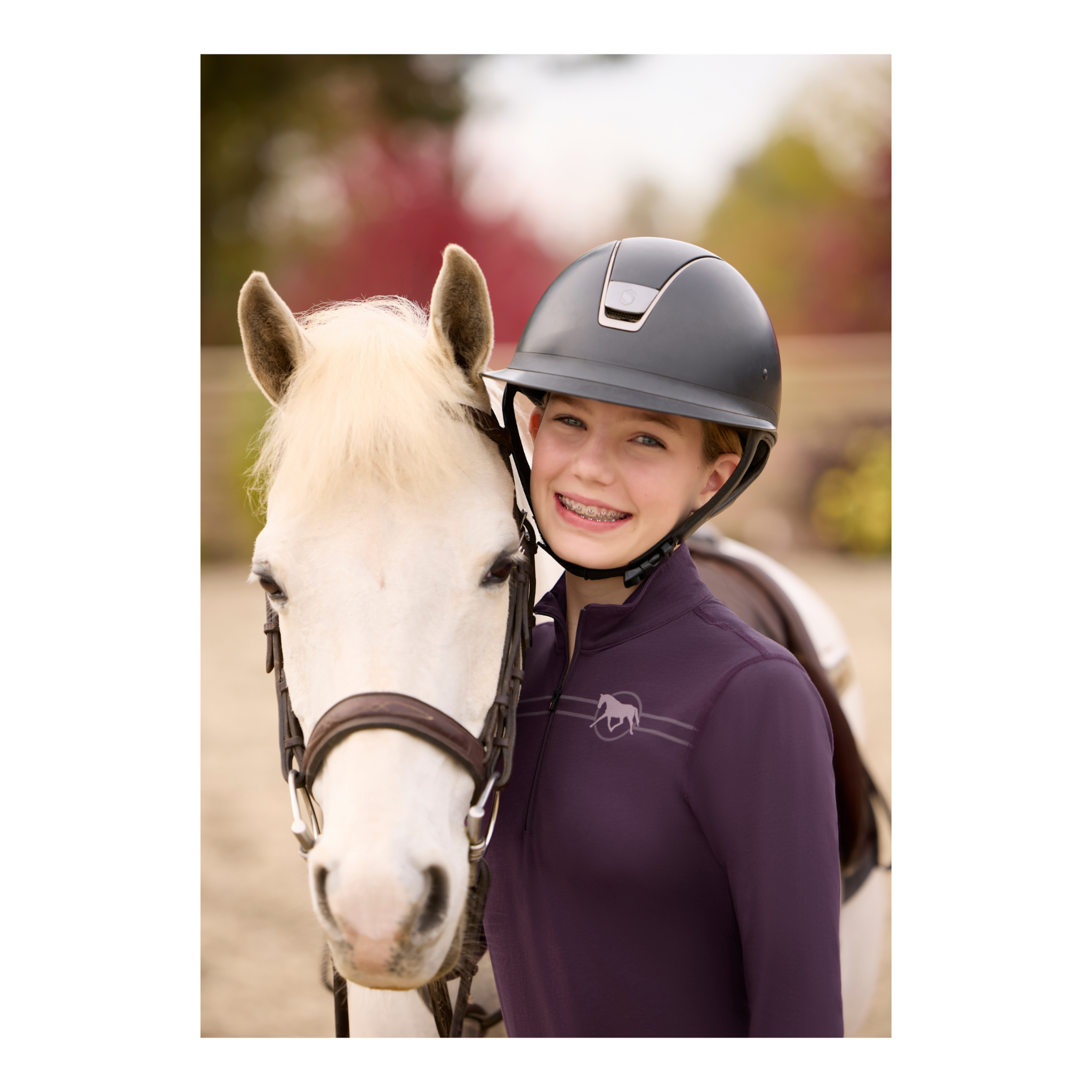 Kerrits Junior Equi Rythm Lite Quarter Zip Top