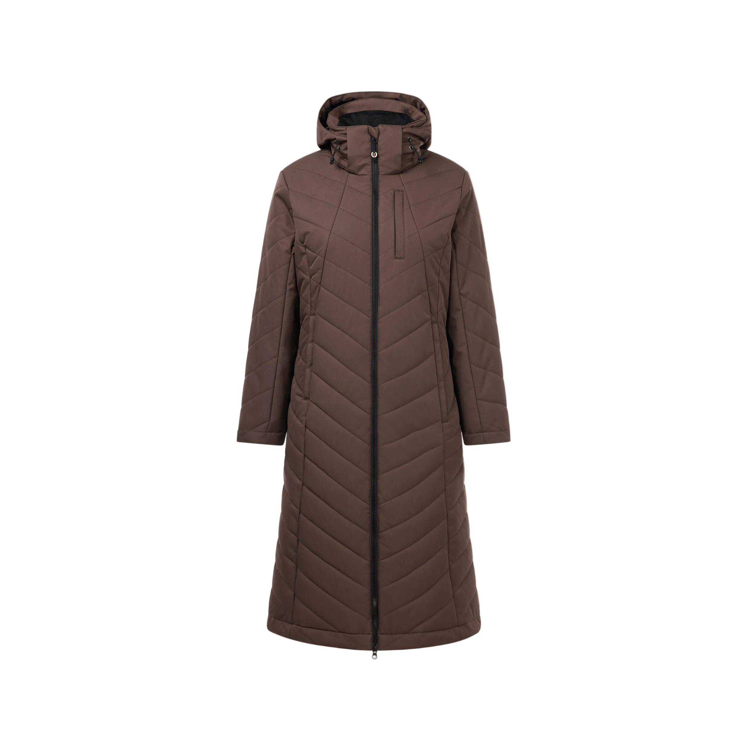 Kerrits Warm Embrace Longline Puffer Coat - Mocha