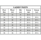 RJ Classics Olivia Knee Patch Breech - Size Chart