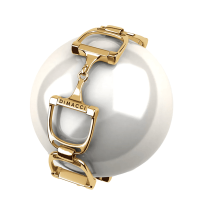 Dimacci Linked Snaffle Bracelet - Gold