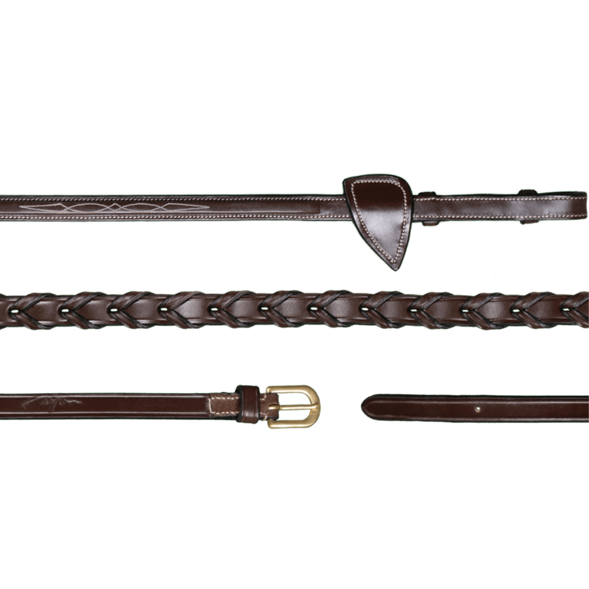 Dy'on D Collection 1/2" Laced Reins