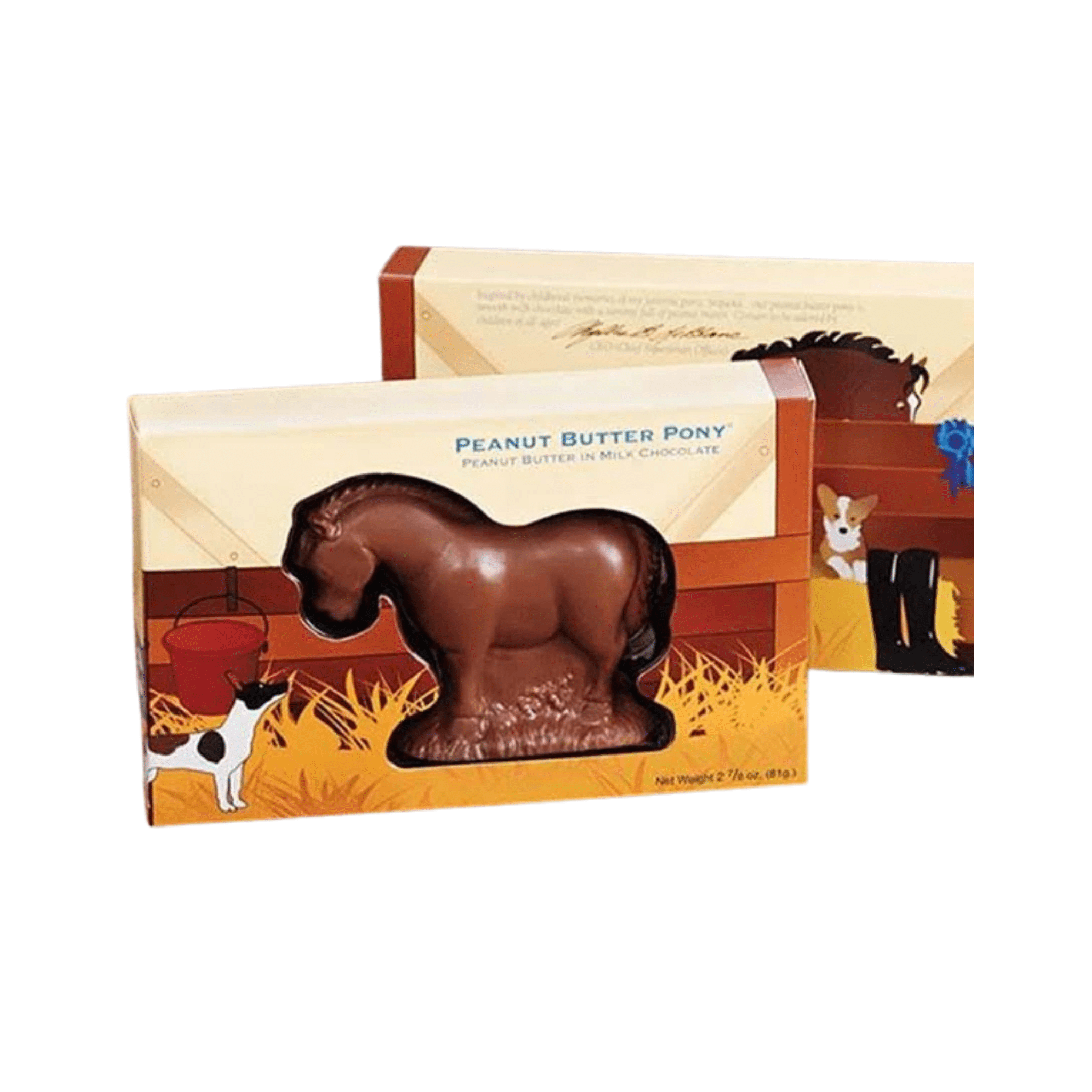 milk chocolate peanut butter pony 