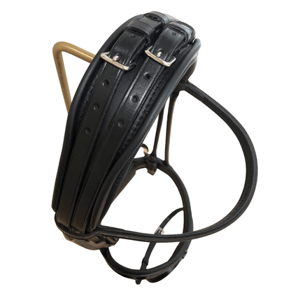 Otto Schumacher Munchen Feel Good Rolled Snaffle Bridle with Patent Leather