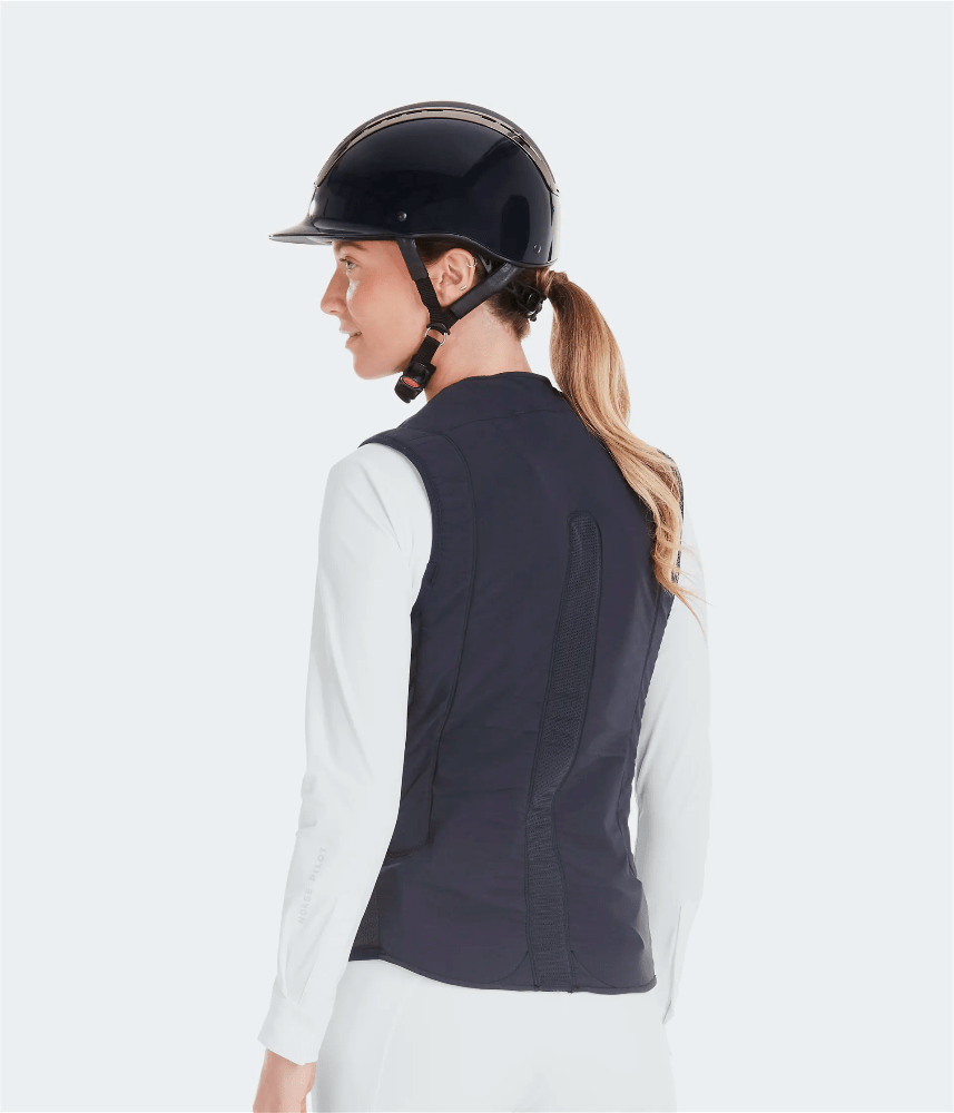 Horse Pilot Twist'Air 2.0 Airbag Vest - Navy rear view