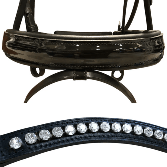 Otto Schumacher Tokyo Snaffle Bridle Black Patent 