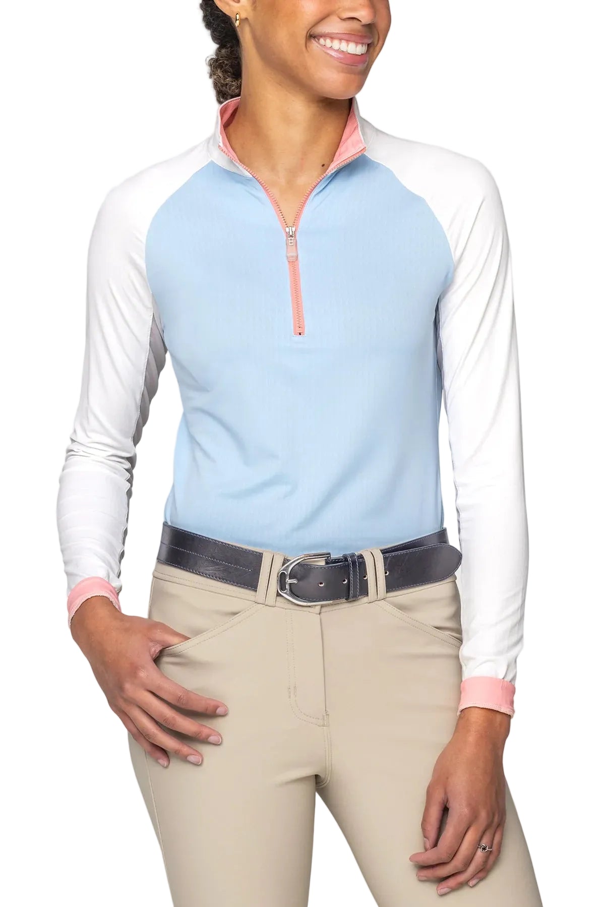 Kastel Denmark Long Sleeve 1/4 Zip Sun Shirt