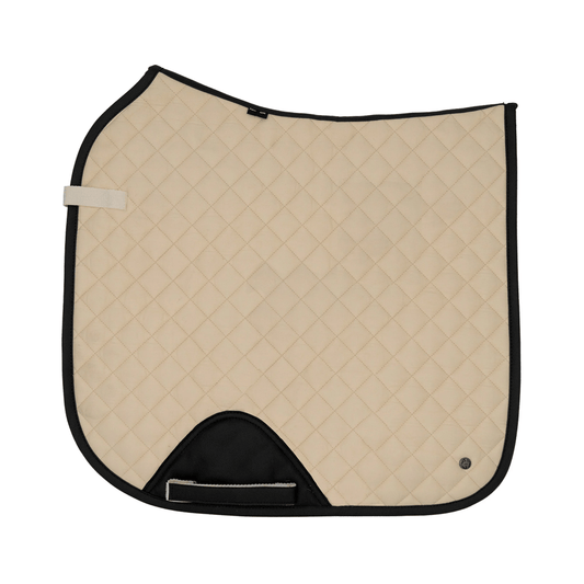 Sixteen Cypress Dressage Pad - Pearl & Black