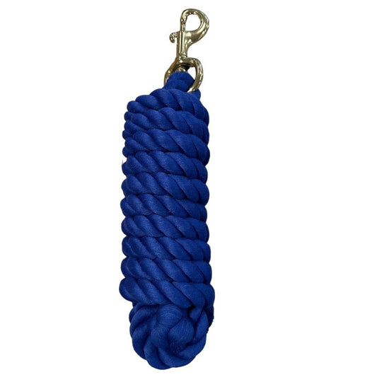 Cotton Lead Rope - Blue