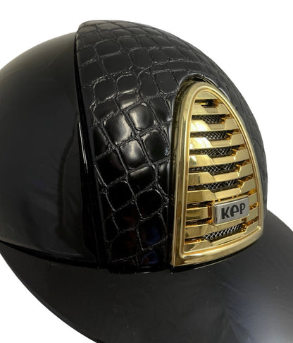 Custom KEP Cromo 2.0 - Polish Metal Black With Black Cocco Front Insert