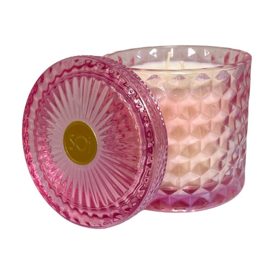 SOi Pink Sorbet Shimmer Candle