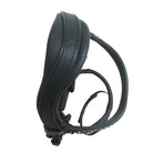 Otto Schumacher Elegant Snaffle Bridle with Patent Black - Horse