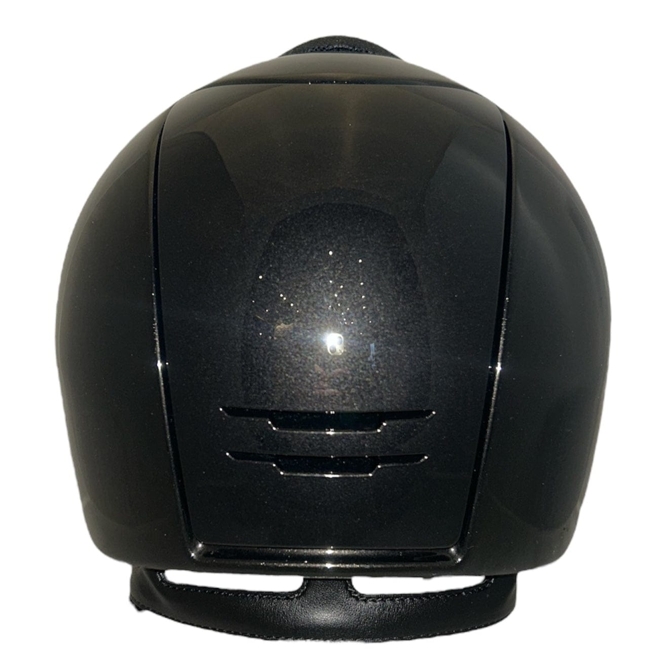 Custom KEP Cromo 2.0 Helmet - Shine Black with Glitter Black Front Insert