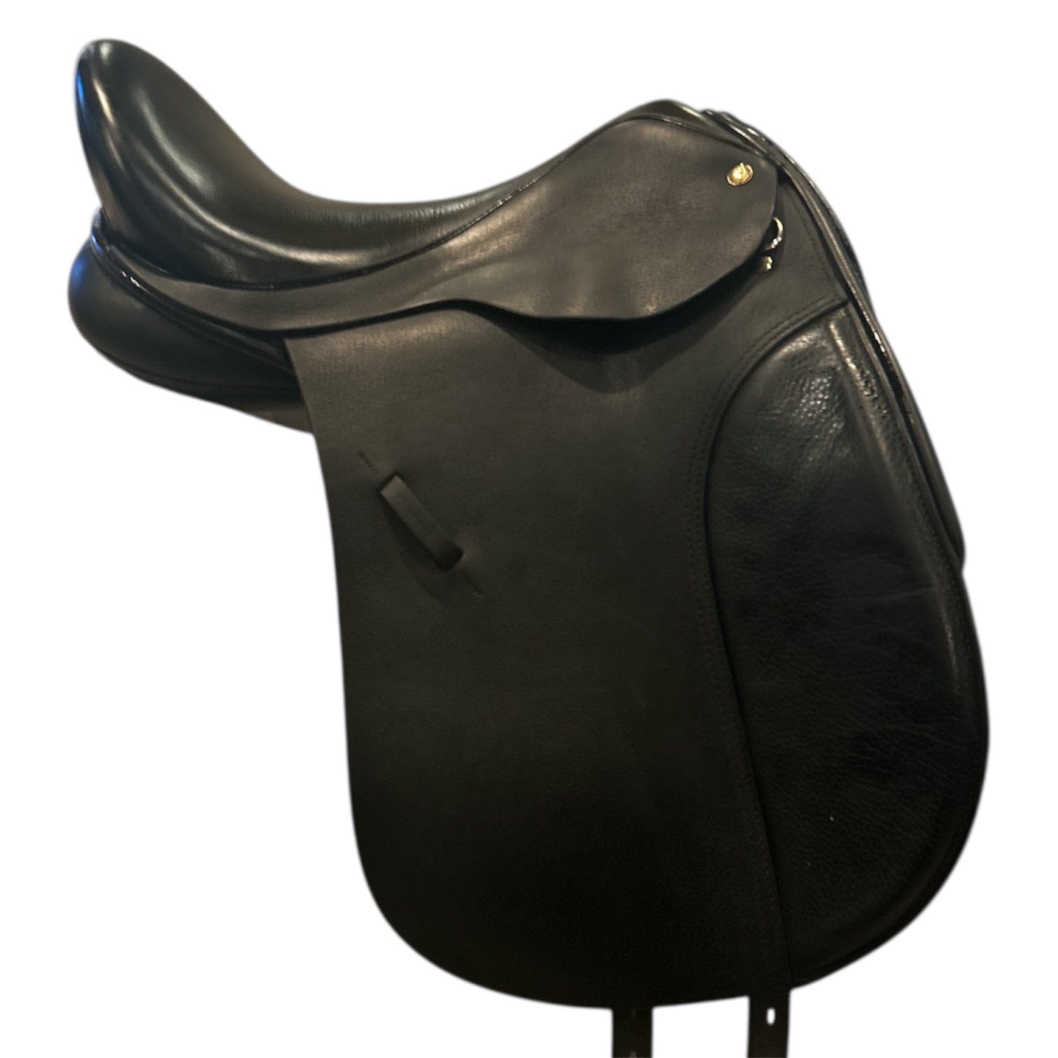 17.5" Black Country Dressage, Medium Wide (5.5") Tree