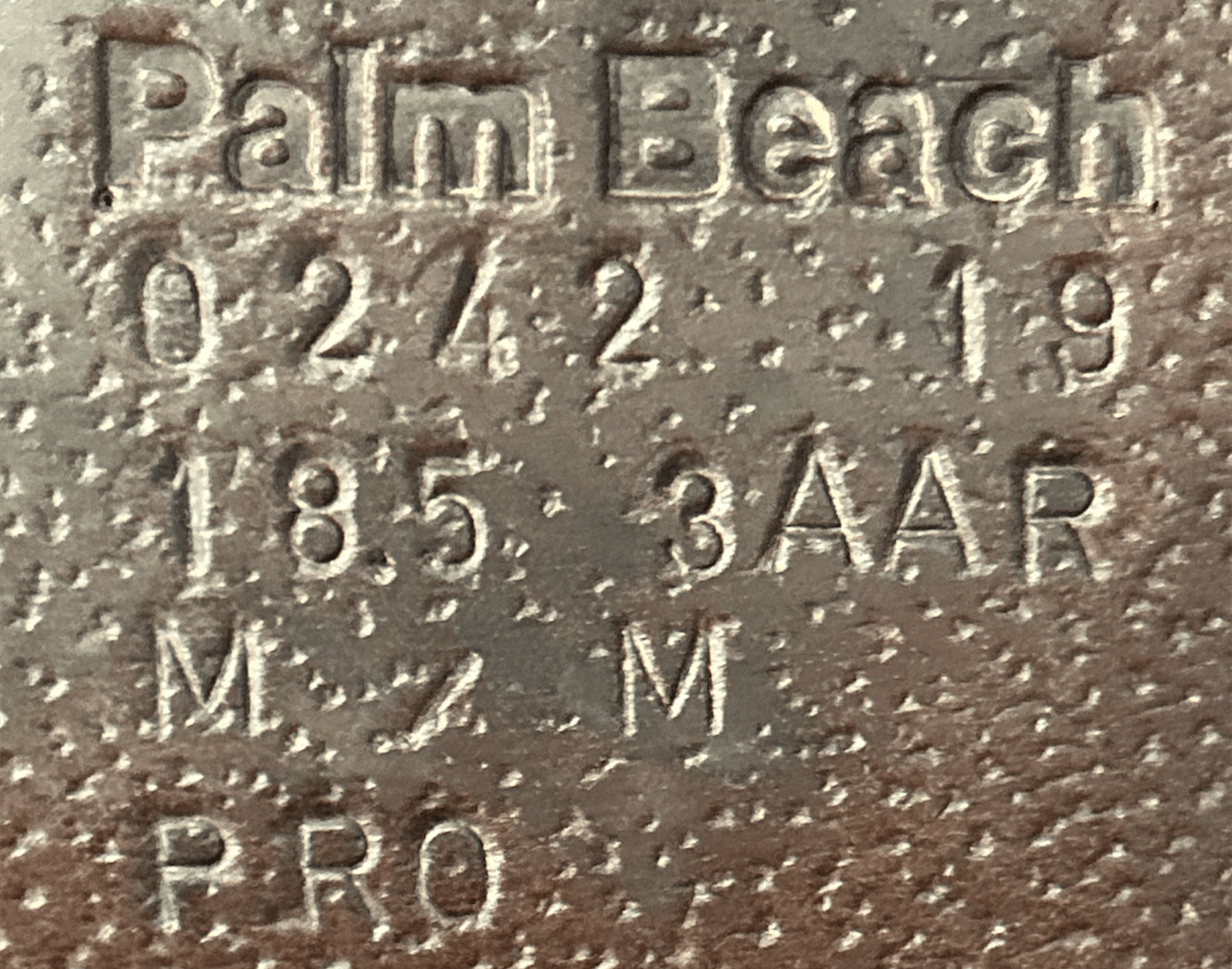 18.5" Voltaire Palm Beach, 2019, 3AAR Flap, Medium Wide (4.75") Tree