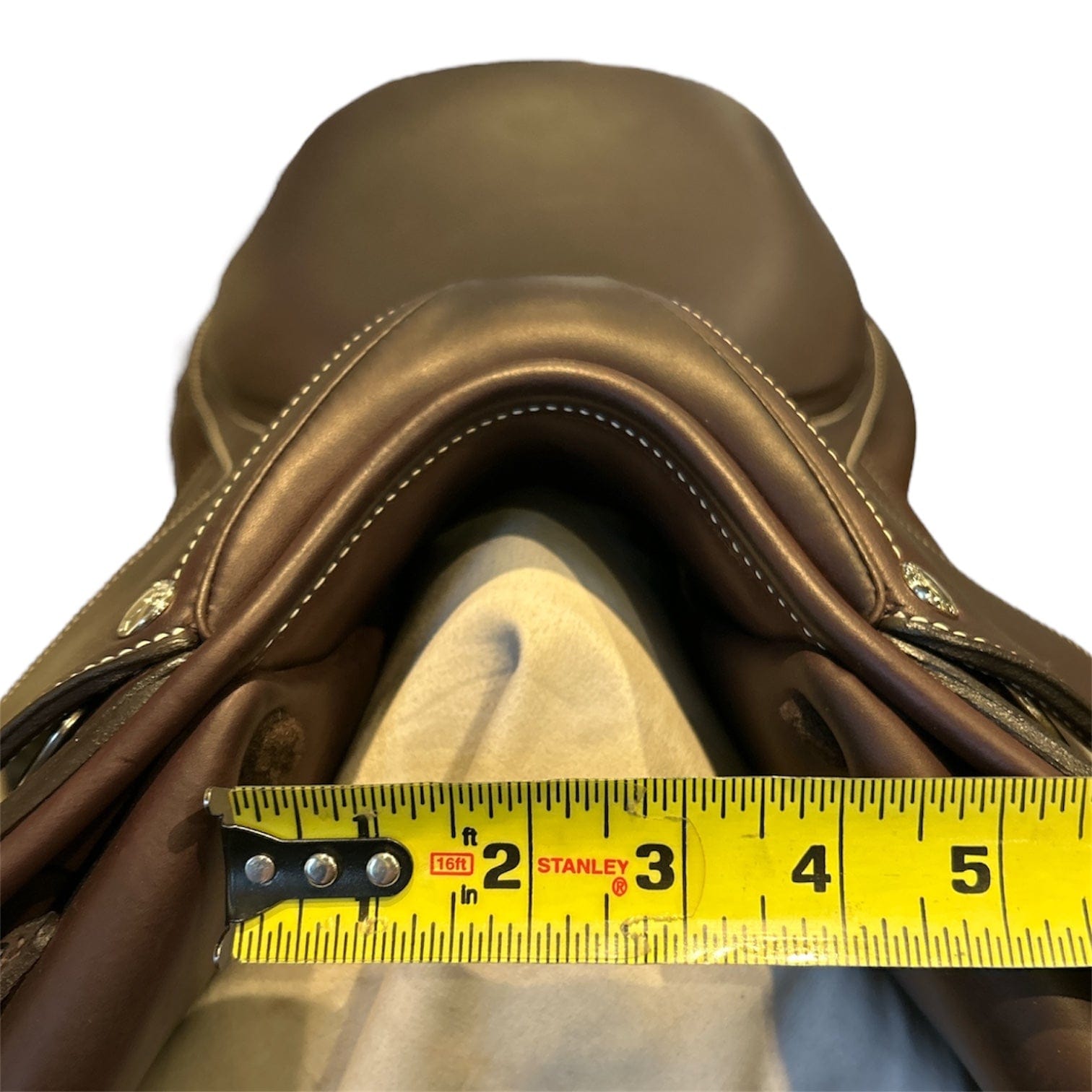 16" Butet Premium, "P" Flat Seat, 1 Flap, 2022 Demo Saddle