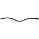 Otto Schumacher Browband - 8mm Rivoli XS Chocolate, Topaz, Golden Shadow & Moonlight