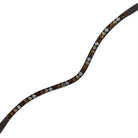 Otto Schumacher Browband - 8mm Rivoli XS Chocolate, Topaz, Golden Shadow & Moonlight