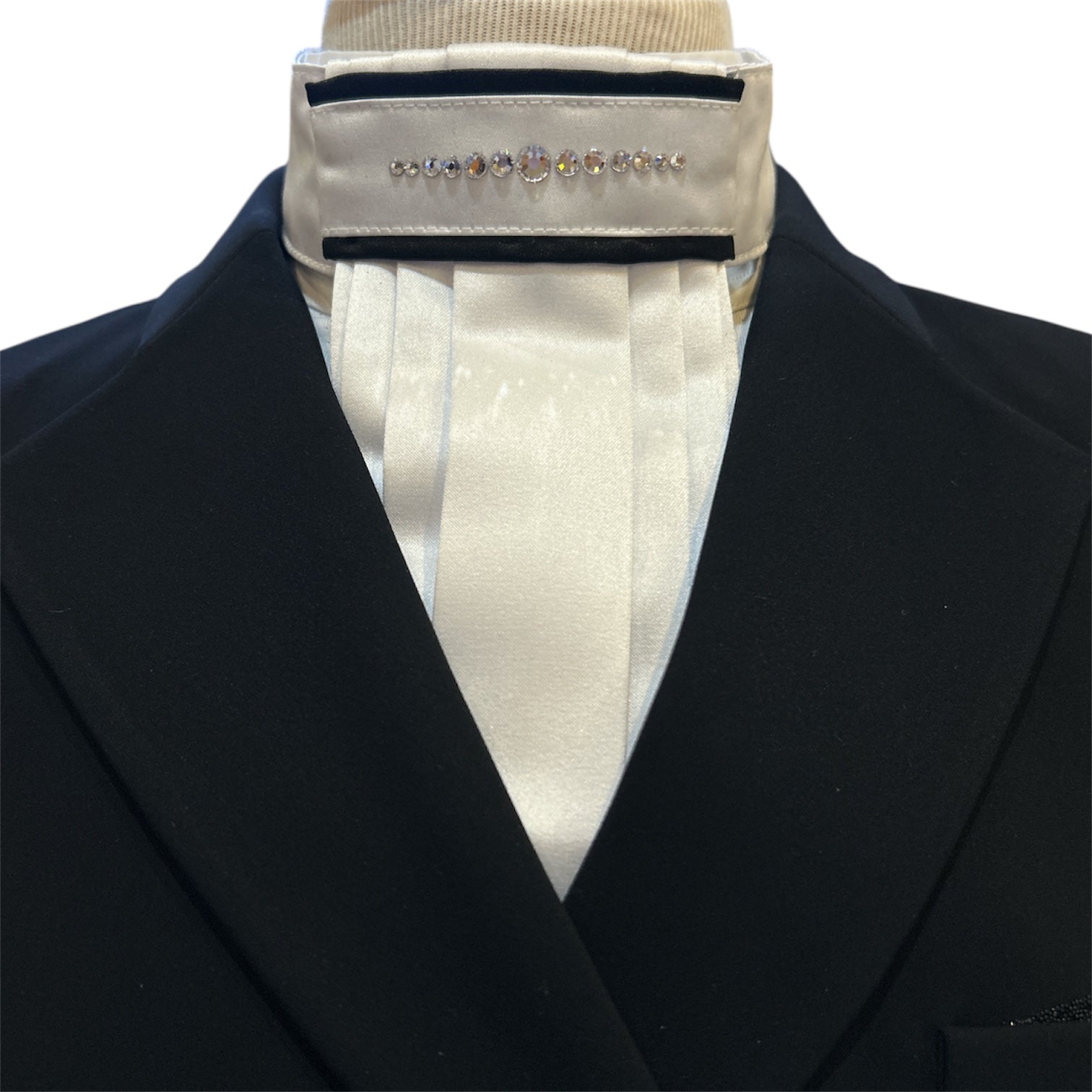Flying Changes French Style Stock Tie - Black
