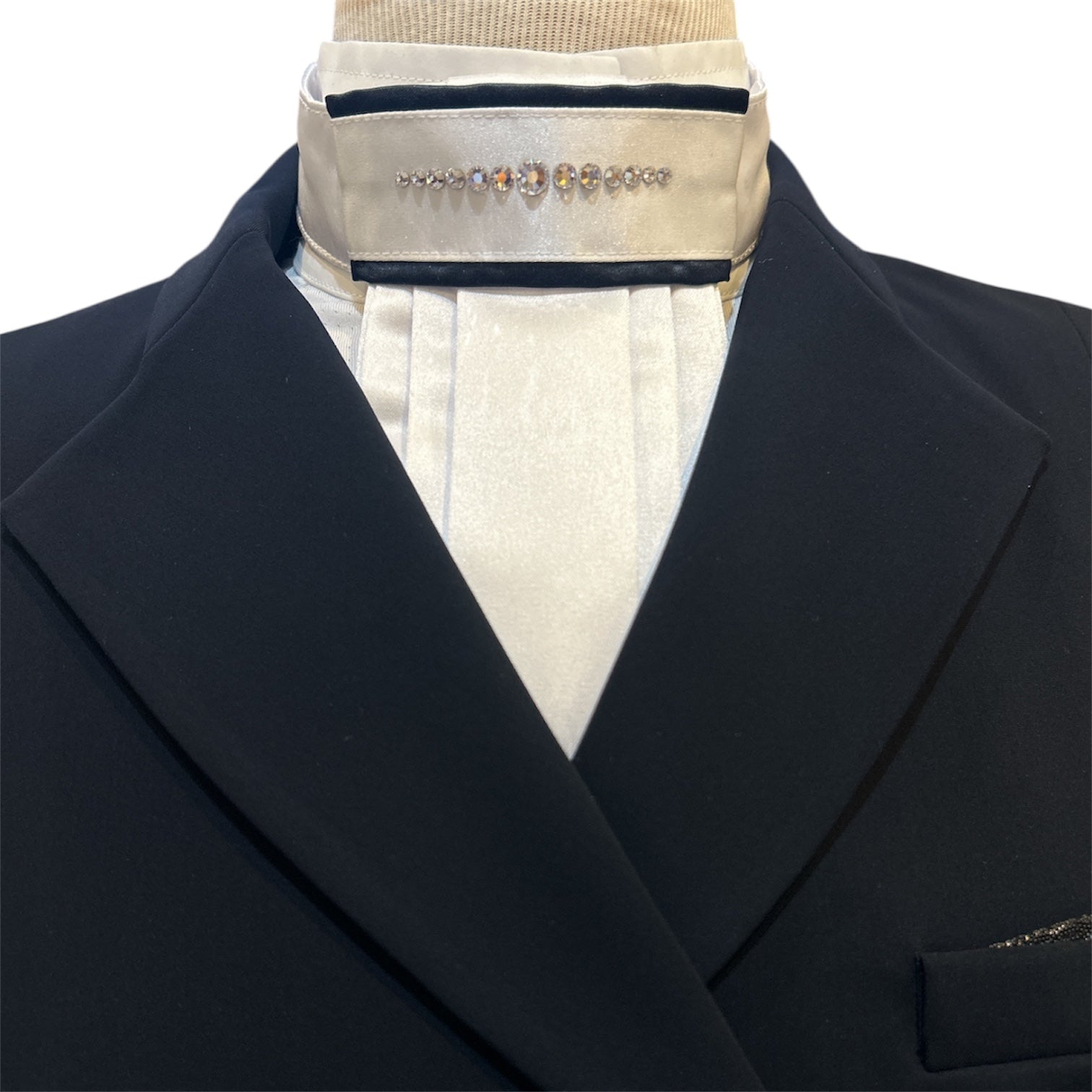 Flying Changes French Style Stock Tie - Navy