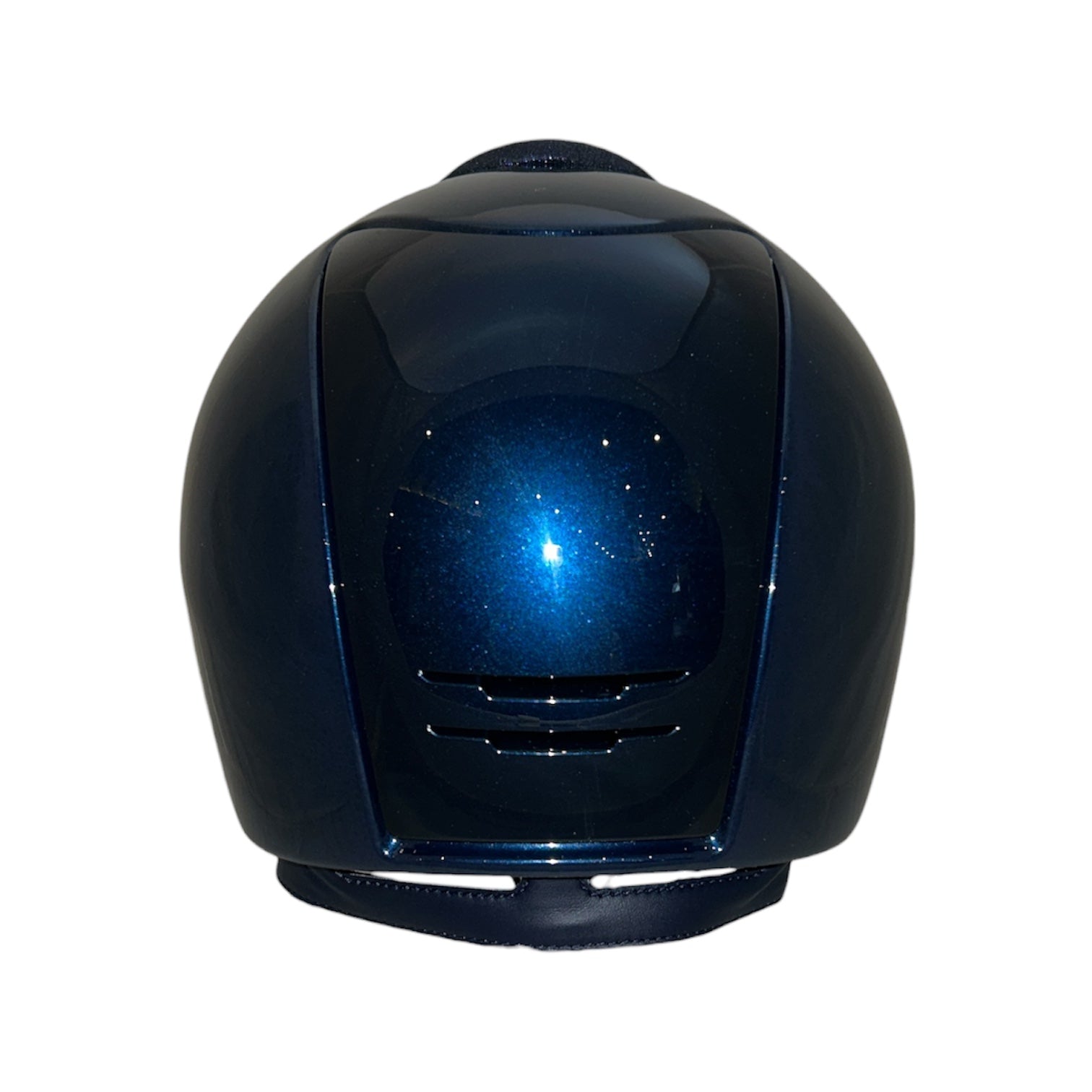 KEP Cromo 2.0 Shine Blue with Star Blue Front Insert Helmet