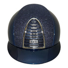 KEP Cromo 2.0 Shine Blue with Star Blue Front Insert Helmet