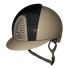 KEP Cromo 2.0 Diamond Taupe with Bronze Vesna Front Insert Helmet