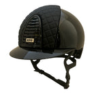 KEP Cromo 2.0 Polish Black with Milano Black Front Insert Helmet