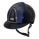 KEP Cromo 2.0 Polish Blue with Nebula Blue and Silver Front Insert Helmet