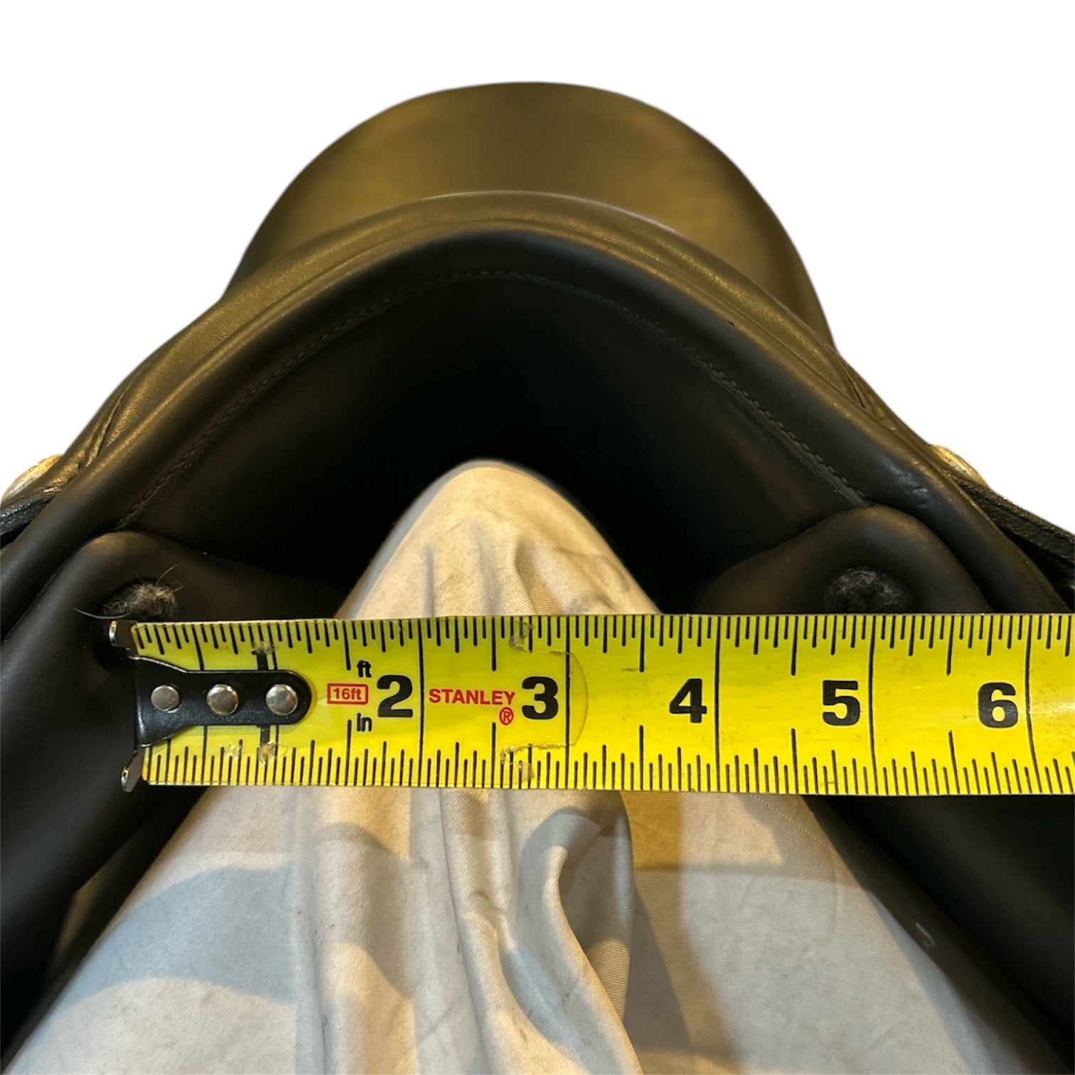 17.5" Butet Dressage, 2018, 3 Flap, Medium Wide (5") Tree