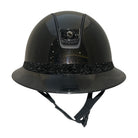 Samshield 2.0 Miss Shield Black Glossy with Ultra Fine Rock Frontal band and Blazon, and Matte Trim