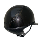 Samshield 2.0 Miss Shield Black Glossy with Ultra Fine Rock Frontal band and Blazon, and Matte Trim