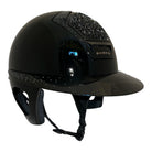 Freejump Voronoï Glossy Black Crystal Helmet with Temple Protection Includes Liner