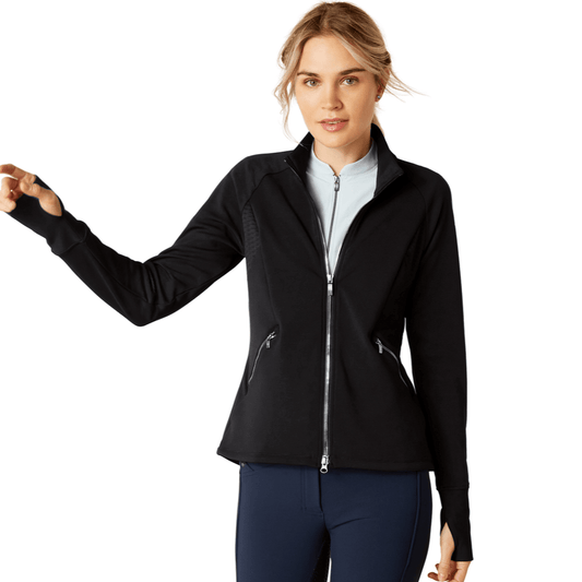 Ariat Ladies Bellatrix Zip Jacket - Black