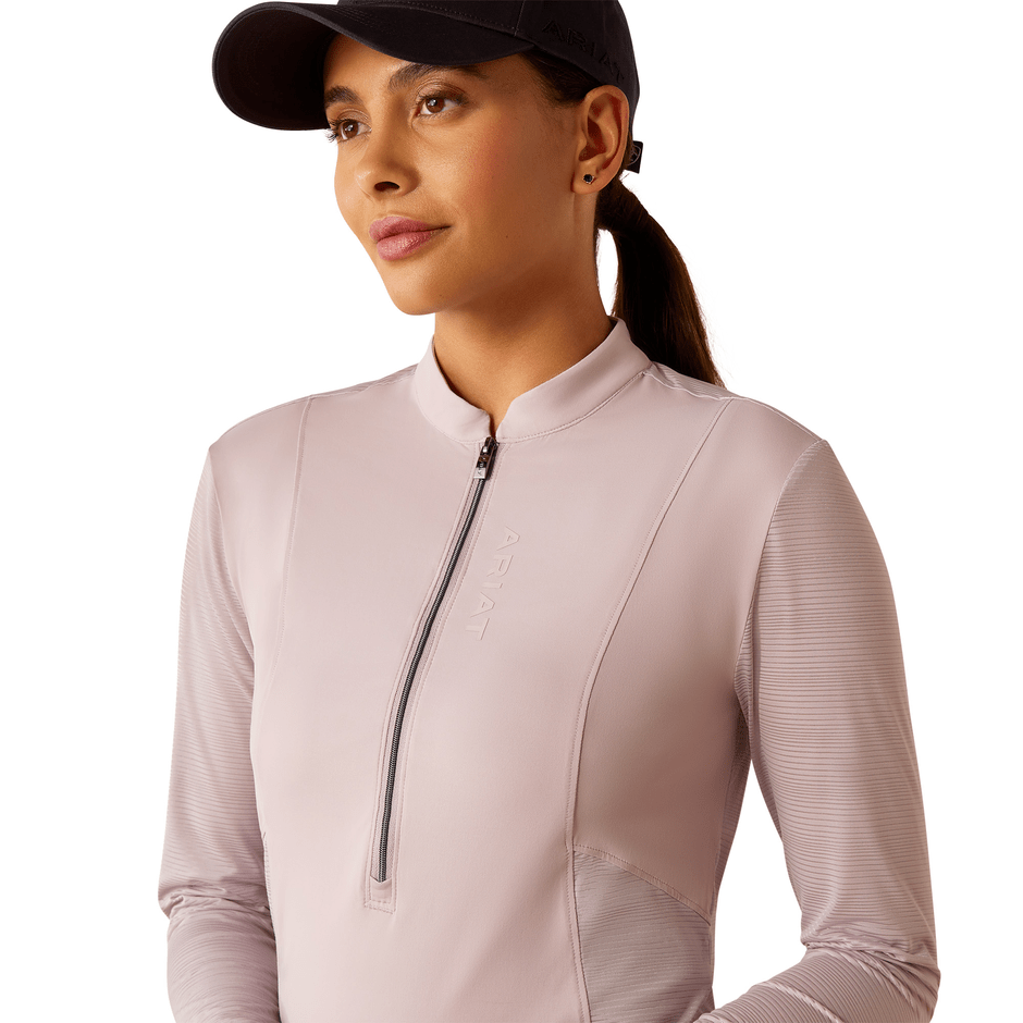 Ariat Ladies Breathe 1/2 Zip Baselayer 