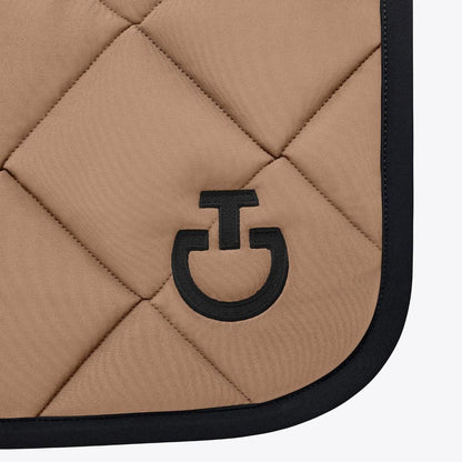 Cavalleria Toscana Diamond Quilted Dressage Pad - Tan