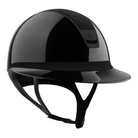 Samshield 2.0 Miss Shield Black Gloss With Alcantara Top & Matt Black Trim Shadowgloss Helmet