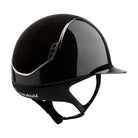 Samshield 2.0 Miss Shield Black Gloss With Alcantara Top & Black Chrome Trim Shadowgloss Helmet