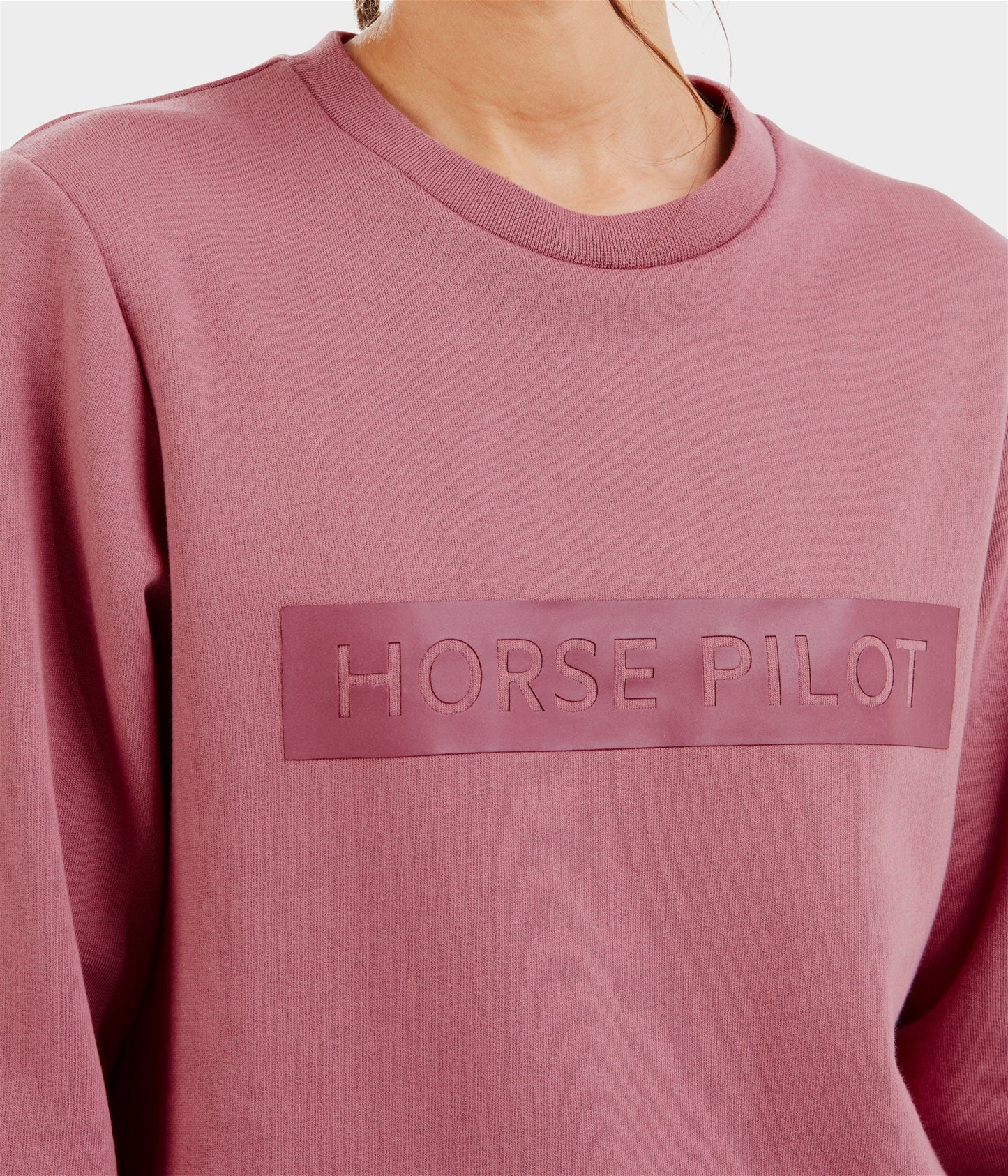 Horse Pilot Women's Team Sweatshirt - Mesa Pink