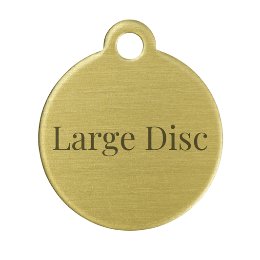 Large Disc - Brass