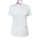 Essex Talent Yarn Wrap Collar Short Sleeve Show Shirt